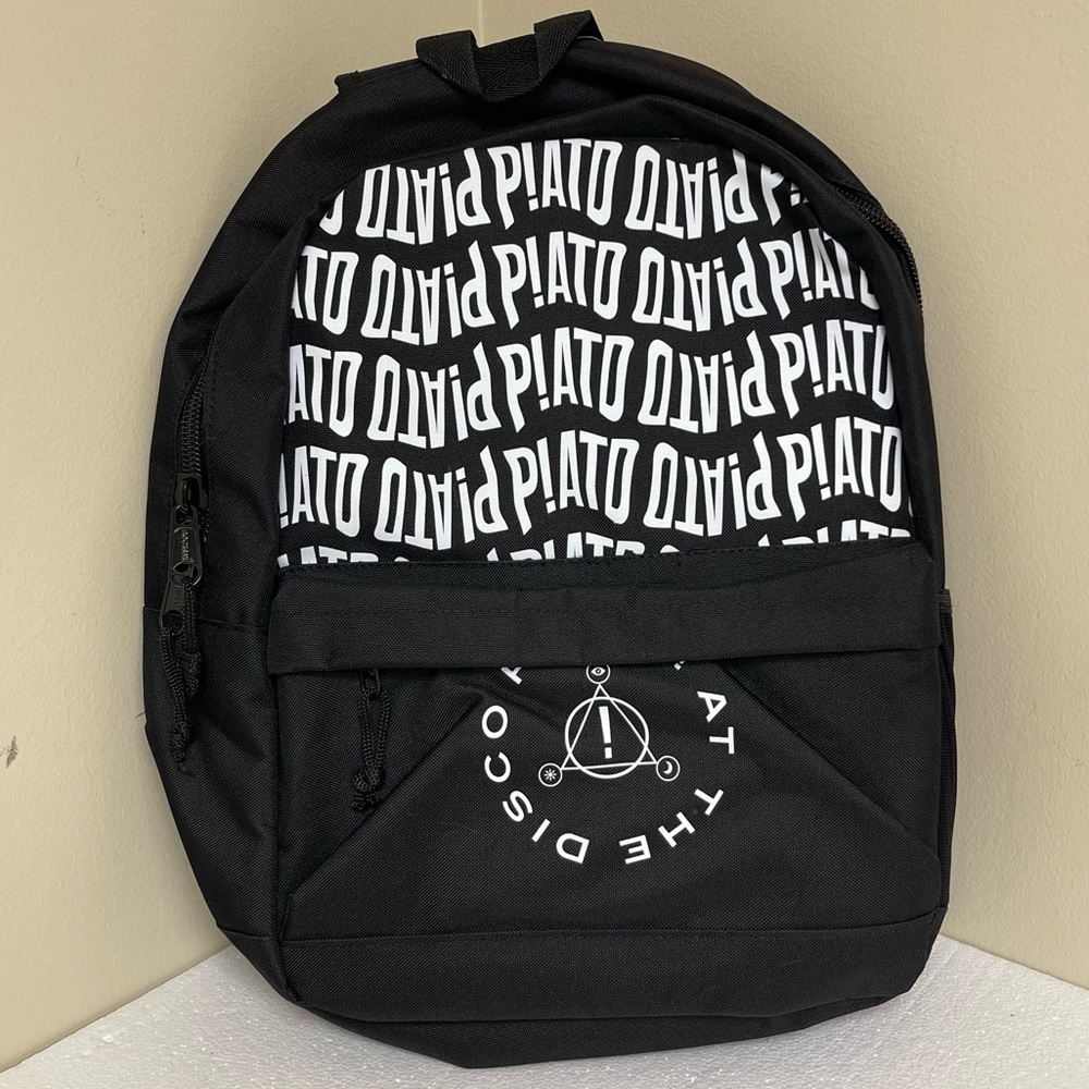 Panic At The Disco Multi Pocket Zip Up Rocksax Backpack
